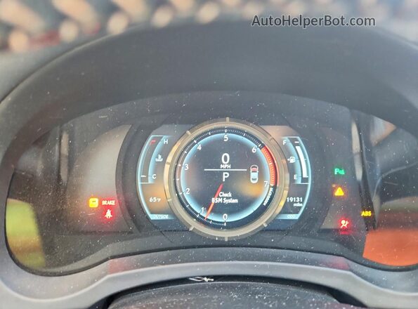 JTHHA5BC1G5003456 2016 LEXUS RC Black Instrument cluster view