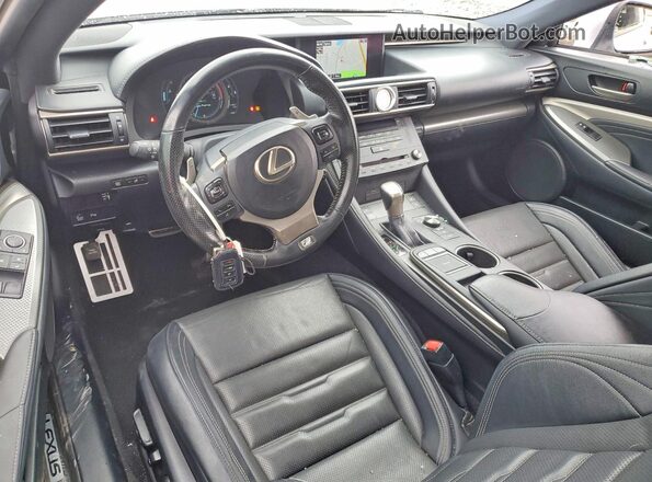 JTHHA5BC1G5004705 2016 LEXUS RC Silver წინა პანელის ხედი
