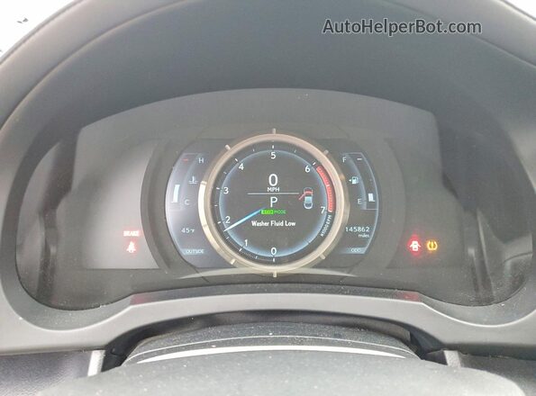 JTHHA5BC1G5004705 2016 LEXUS RC Silver ხელსაწყოთა პანელის ხედი
