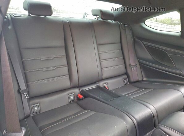 JTHHA5BC1G5004705 2016 LEXUS RC Silver უკანა სავარძლების ხედი