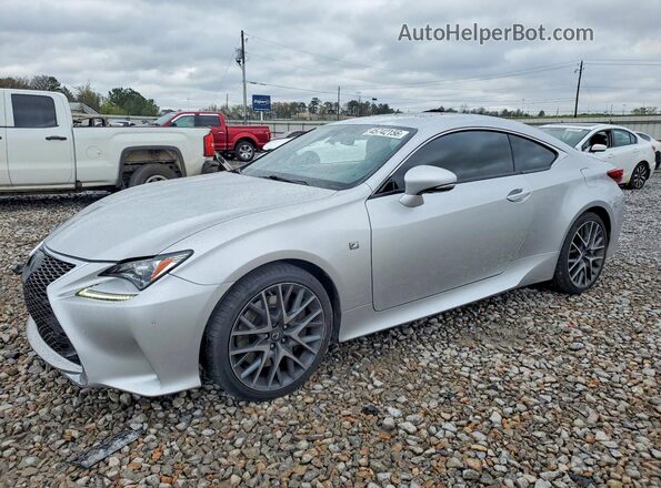 JTHHA5BC1G5004705 2016 LEXUS RC Silver წინა მარცხენა ხედი სამი მეოთხედიდან