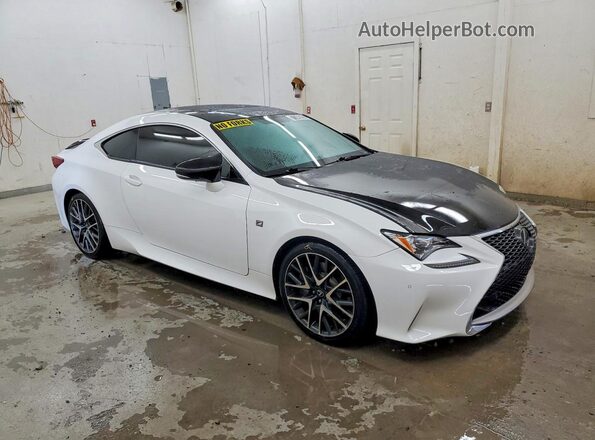 JTHHA5BC2H5006190 2017 LEXUS RC Белый Передняя правая четверть