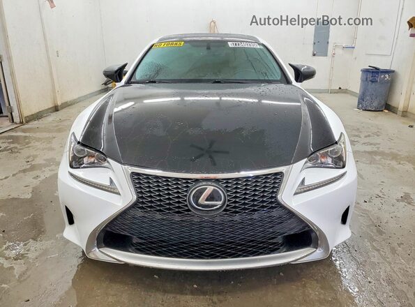 JTHHA5BC2H5006190 2017 LEXUS RC Белый Вид спереди