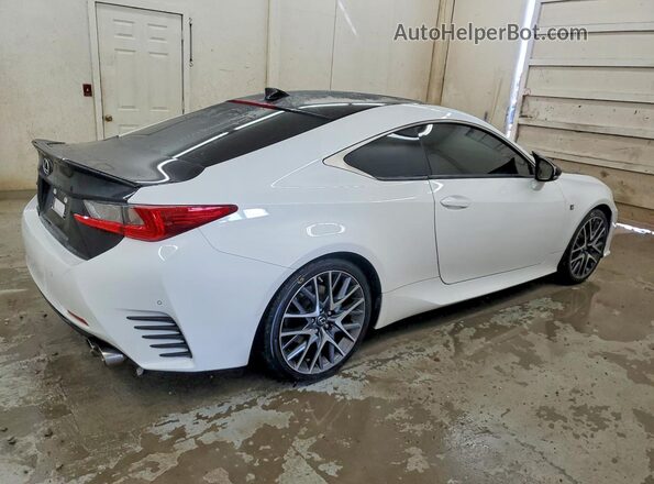 JTHHA5BC2H5006190 2017 LEXUS RC Белый Задняя правая четверть