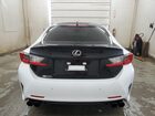 2017 Lexus Rc 200t Base Белый vin: JTHHA5BC2H5006190 Damage: Rear Bumper, Multiple Scratches Heavy, 2