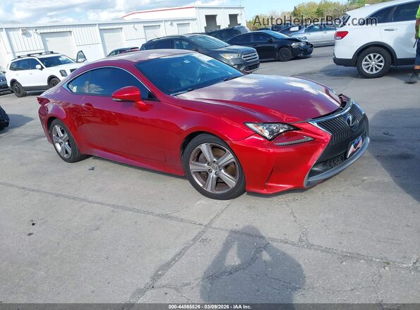 JTHHA5BC7G5002151 2016 LEXUS RC 200T Темно-бордовый Передняя правая четверть