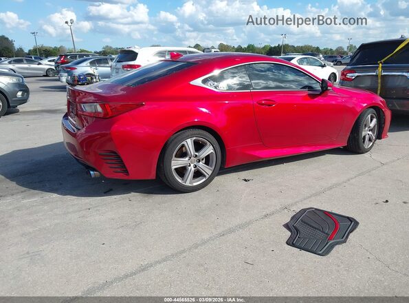 JTHHA5BC7G5002151 2016 LEXUS RC 200T Темно-бордовый Задняя правая четверть