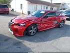 2016 Lexus Rc 200t   Темно-бордовый vin: JTHHA5BC7G5002151