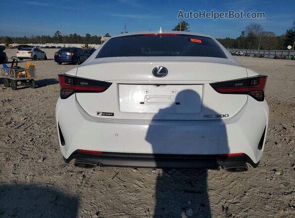 JTHHA5BC7K5009089 2019 LEXUS RC Белый Вид сзади