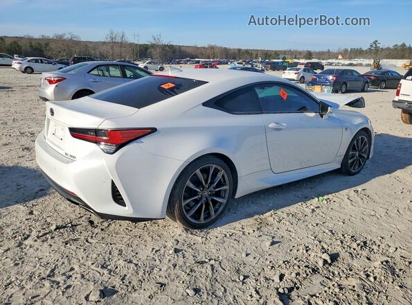 JTHHA5BC7K5009089 2019 LEXUS RC Белый Задняя правая четверть