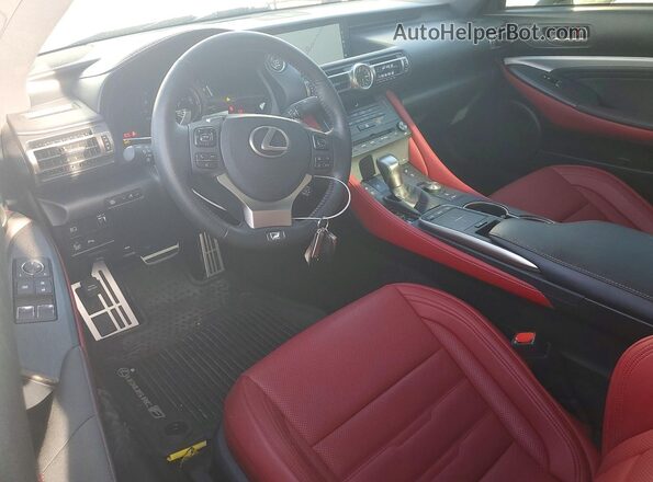 JTHHA5BC7K5009089 2019 LEXUS RC Белый Вид панели приборов