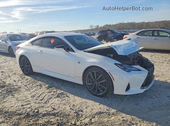 JTHHA5BC7K5009089 2019 LEXUS RC Белый Передняя правая четверть