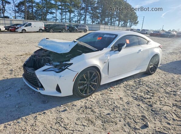 JTHHA5BC7K5009089 2019 LEXUS RC Белый Передняя левая четверть