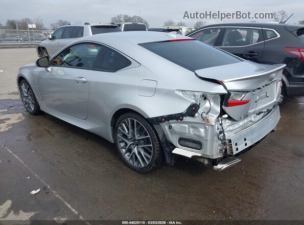 JTHHA5BC8H5005450 2017 LEXUS RC 200T Silver Tył lewy