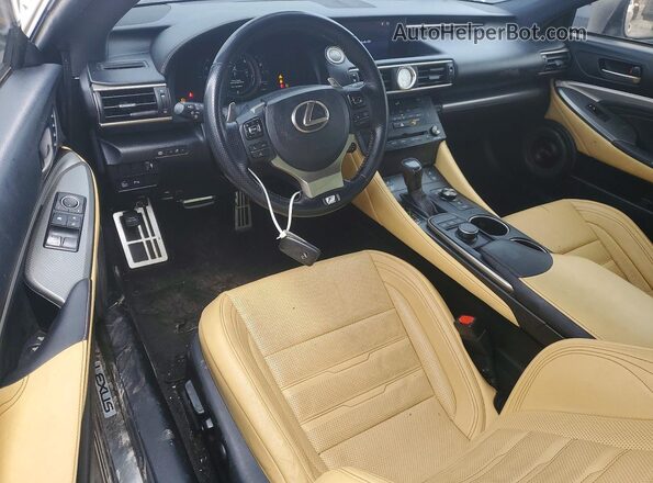 JTHHA5BC8H5005660 2017 LEXUS RC Золотой Вид панели приборов