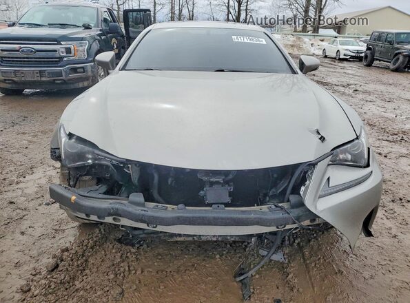 JTHHA5BC8H5005660 2017 LEXUS RC Золотой Вид спереди