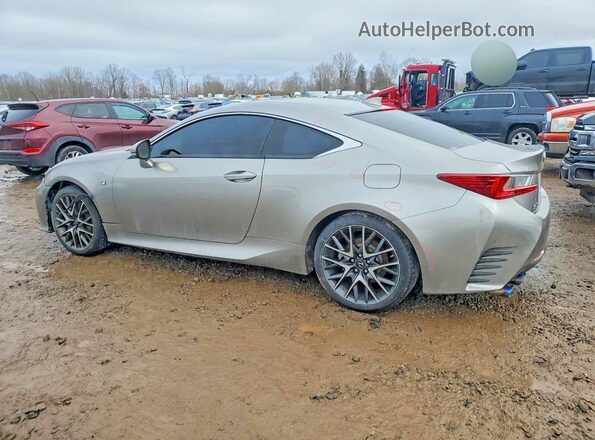 JTHHA5BC8H5005660 2017 LEXUS RC Золотой Задняя левая четверть