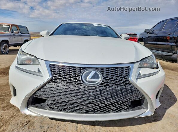 JTHHA5BC9G5003513 2016 LEXUS RC White წინა ხედი