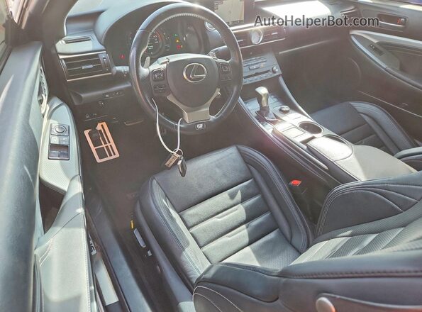 JTHHA5BC9G5003513 2016 LEXUS RC White წინა პანელის ხედი
