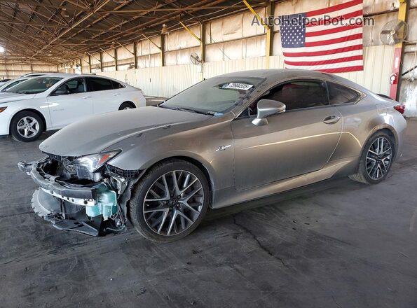 JTHHA5BC9H5007319 2017 LEXUS RC Gray წინა მარცხენა ხედი სამი მეოთხედიდან