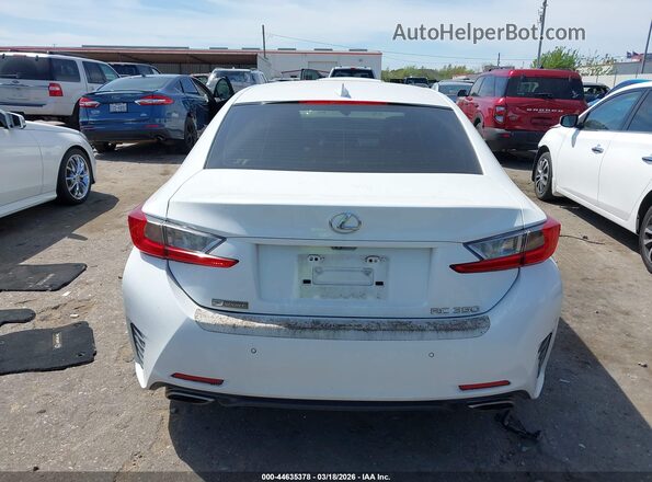 JTHHE5BC2G5011909 2016 LEXUS RC 350 White 