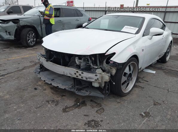 JTHHE5BC5G5014058 2016 LEXUS RC 350 Белый Вид спереди