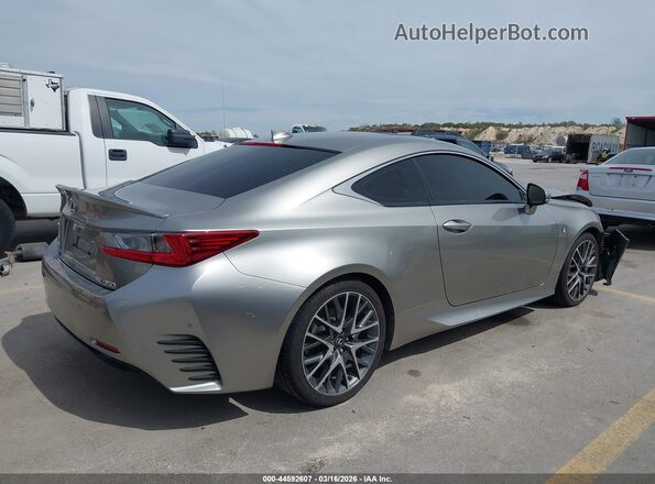 JTHHE5BC5G5014545 2016 LEXUS RC 350 Gray Tył prawy
