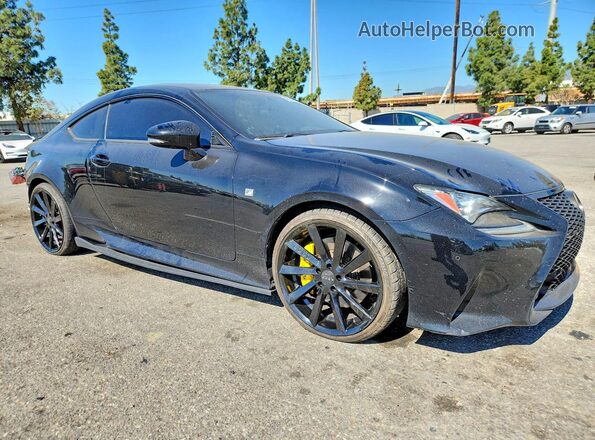 JTHHE5BC7G5011453 2016 LEXUS RC Black Front right