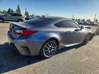 2016 Lexus Rc 350 Base Серый vin: JTHHE5BC9G5014466