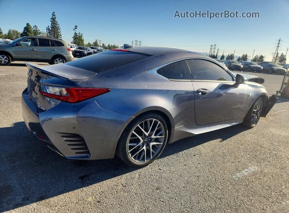 JTHHE5BC9G5014466 2016 LEXUS RC Серый Задняя правая четверть