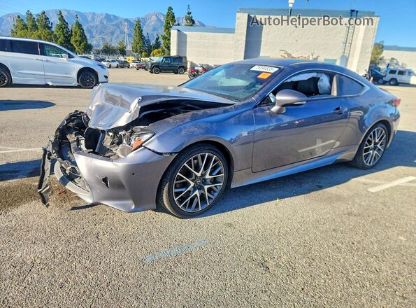 JTHHE5BC9G5014466 2016 LEXUS RC Серый Передняя левая четверть