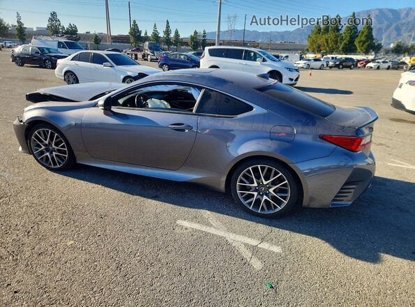 JTHHE5BC9G5014466 2016 LEXUS RC Серый Задняя левая четверть