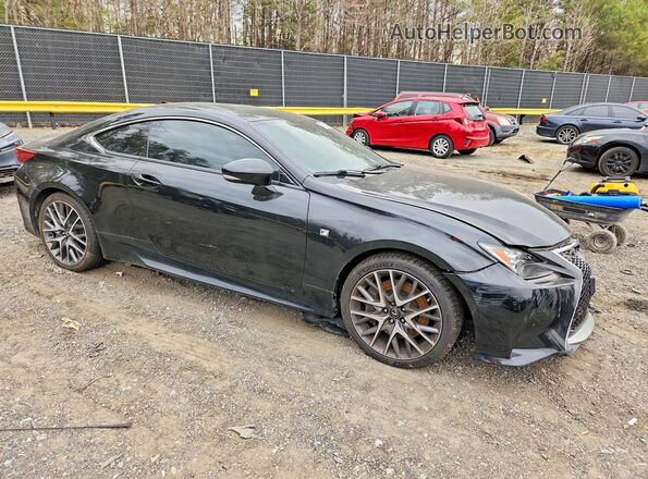 JTHHE5BCXG5014475 2016 LEXUS RC Черный Передняя правая четверть