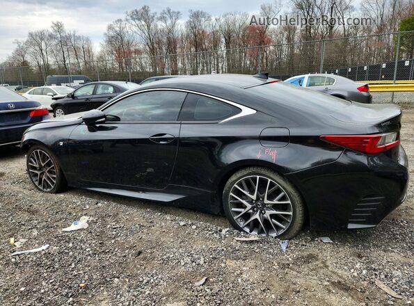 JTHHE5BCXG5014475 2016 LEXUS RC Черный Задняя левая четверть