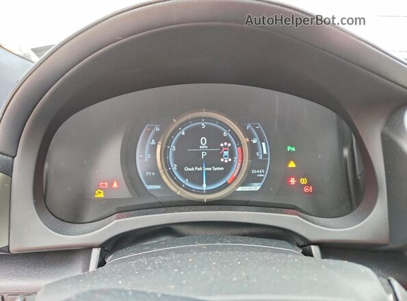 JTHHE5BCXG5014475 2016 LEXUS RC Черный Вид щитка приборов