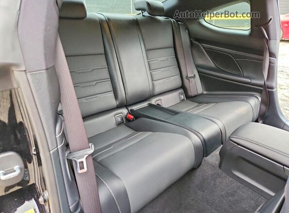 JTHHE5BCXG5014475 2016 LEXUS RC Черный Вид задних сидений