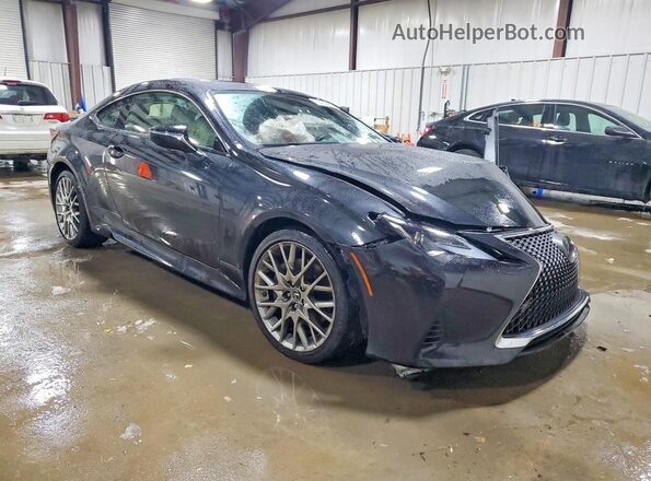 JTHHZ5BC1K5021585 2019 LEXUS RC Черный Передняя правая четверть