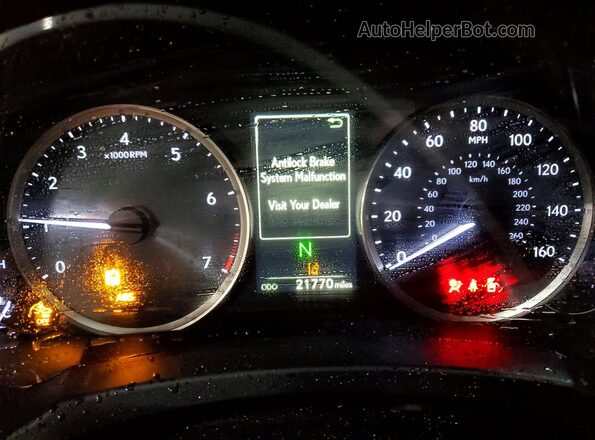 JTHHZ5BC1K5021585 2019 LEXUS RC Черный Вид щитка приборов