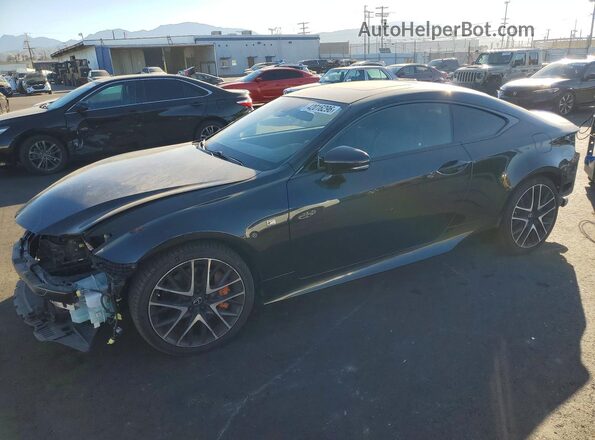 JTHHZ5BC7J5018768 2018 LEXUS RC Черный Передняя левая четверть