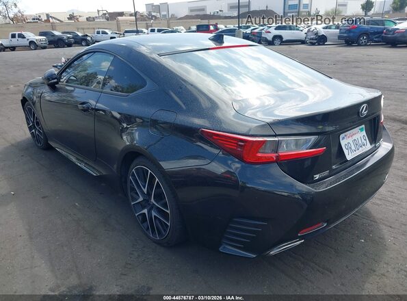 JTHHZ5BC9J5019081 2018 LEXUS RC 350 Black Задня ліва чверть