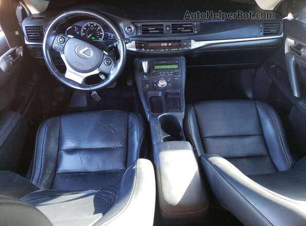 JTHKD5BH0G2260747 2016 LEXUS CT Черный Вид панели приборов