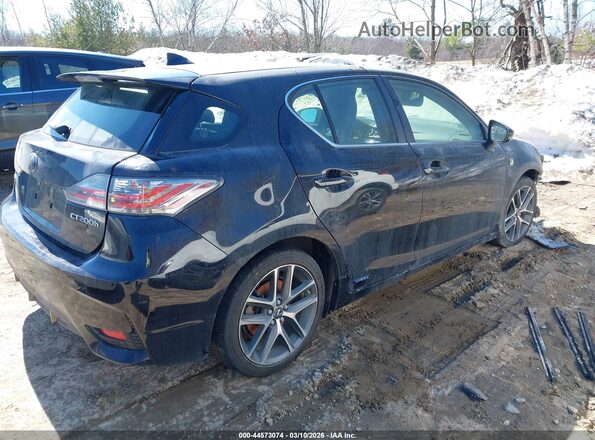 JTHKD5BH2G2276562 2016 LEXUS CT 200H Black Trasero derecho