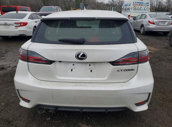 JTHKD5BH3H2280816 2017 LEXUS CT Белый Вид сзади