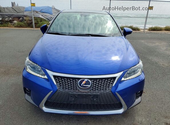 JTHKD5BH4G2265434 2016 LEXUS CT Синий Вид спереди
