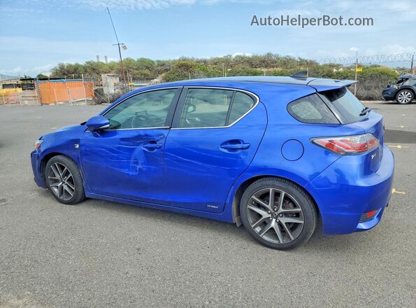 JTHKD5BH4G2265434 2016 LEXUS CT Синий Задняя левая четверть