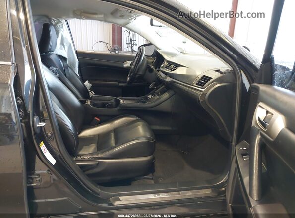 JTHKD5BH6H2291258 2017 LEXUS CT Черный Вид салона спереди