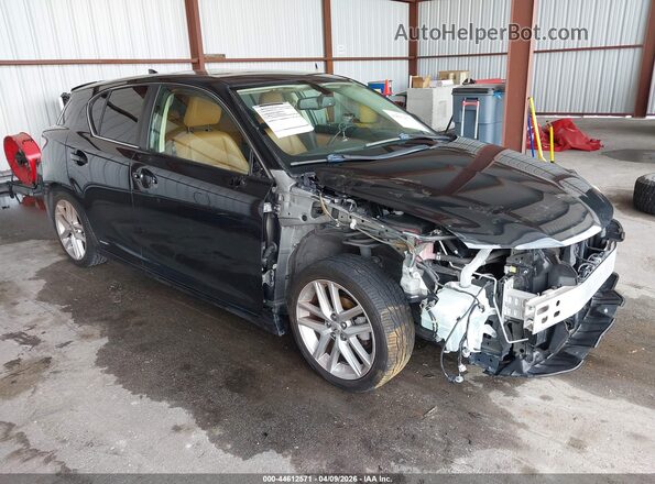 JTHKD5BH9H2283641 2017 LEXUS CT Черный Передняя правая четверть