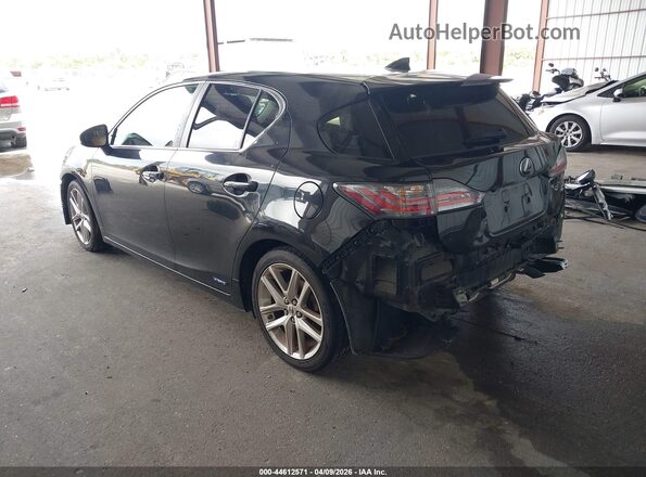 JTHKD5BH9H2283641 2017 LEXUS CT Черный Задняя левая четверть