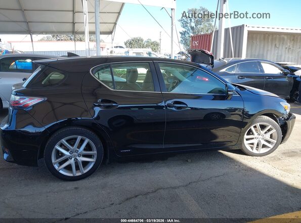 JTHKD5BHXG2263364 2016 LEXUS CT 200H Черный Вид задней части салона