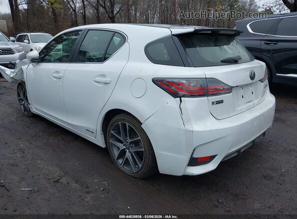 JTHKD5BHXG2266894 2016 LEXUS CT 200H Белый Задняя левая четверть